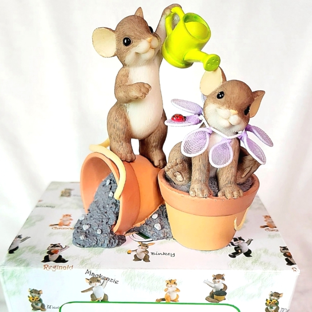 Charmimg Tails 4020485 "It Takes A Long Time To Grow" With Box